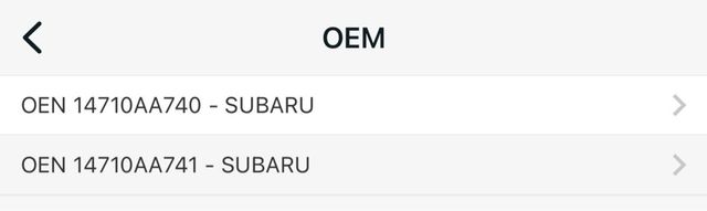 Válvula EGR Subaru forester