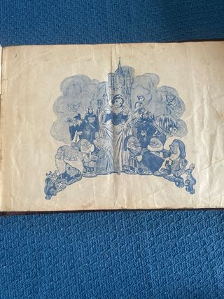 Álbum cromos Blancanieves antiguo