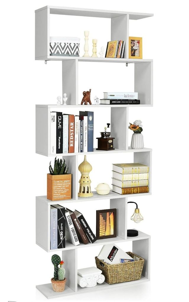 Scaffale multifunzionale a 6 ripiani