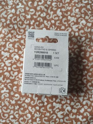 Pastillas Freno Shimano G05A-RX Resina
