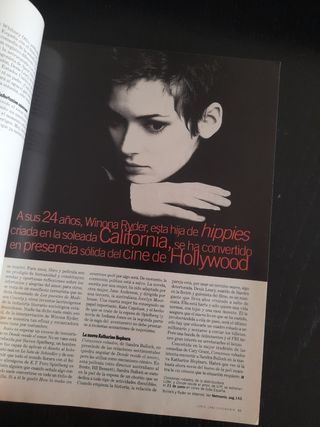Cinemanía Revista Sandra Bullock Junio 1995