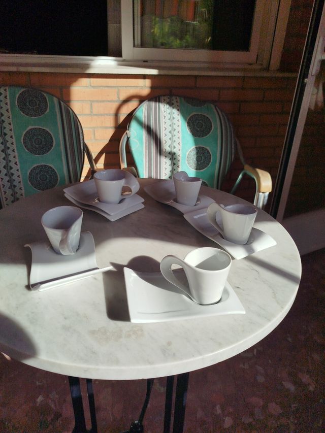 Juego tazas de café