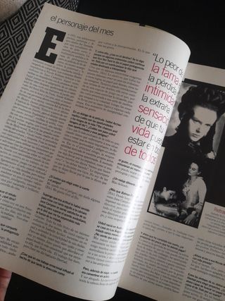 Revista Cinemanía Nicole Kidman Febrero 1997