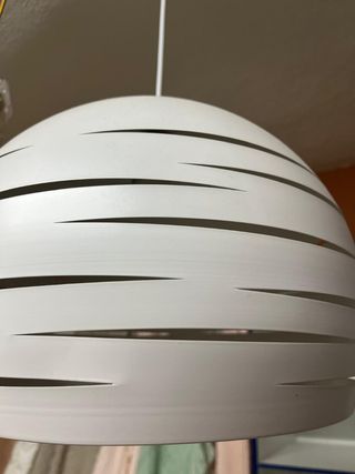 Lámpara colgante blanca diseño moderno