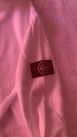 sudadera blanca stone island