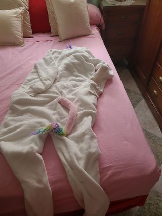 Mono pijama de unicornio
