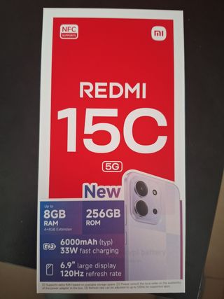 Redmi 15C 256GB Nuevo