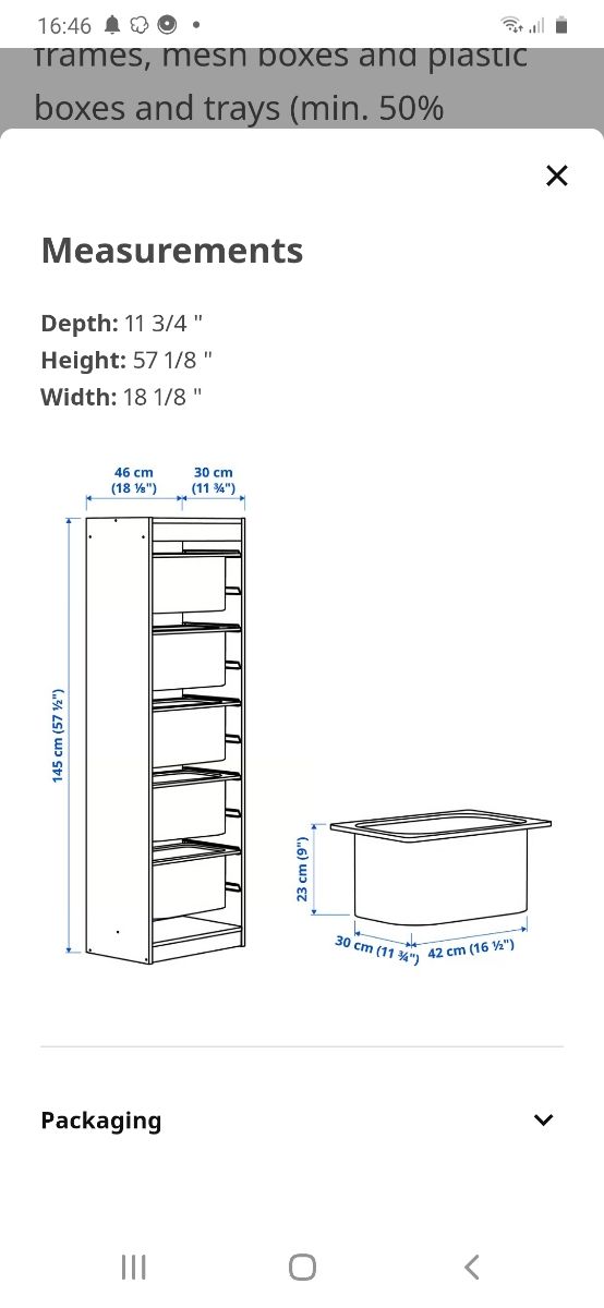 Estantería Ikea Trofast Blanca