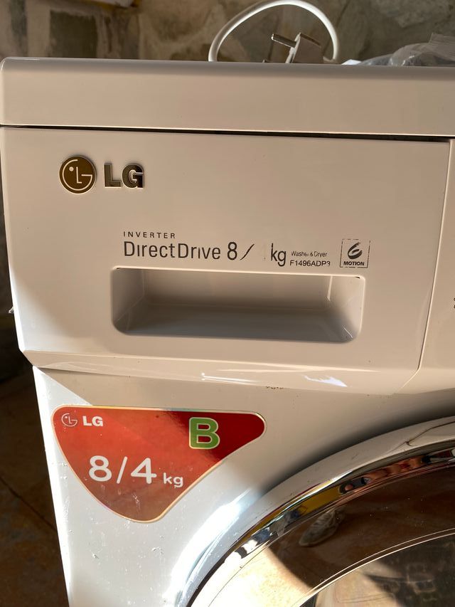 Lavasecadora lg