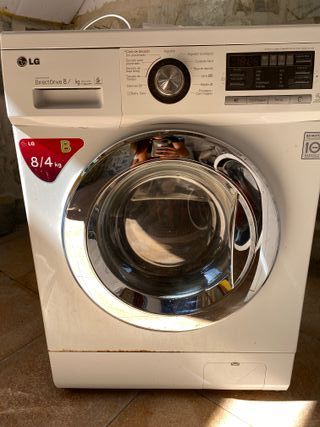 Lavasecadora lg