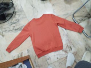 Sudadera Naruto sin capucha naranja
