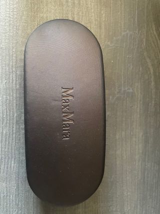 Occhiali da vista Max Mara neri e oro