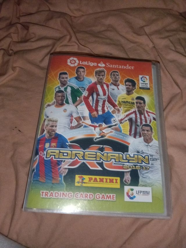 Colección cromos fútbol Adrenalyn XL 2016-17