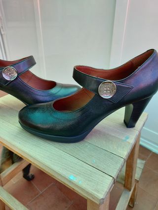 Zapatos de tacón negros