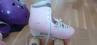Patines oxelo niña 36 + bolsa