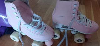 Patines oxelo niña 36 + bolsa