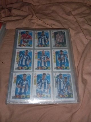 Colección cromos fútbol