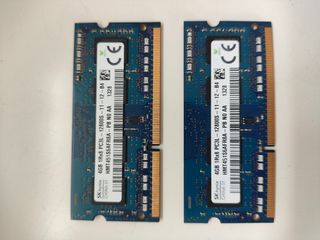 2x SK hynix 4GB DDR3L PC3L-12800S RAM