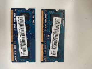2x SK hynix 4GB DDR3L PC3L-12800S RAM