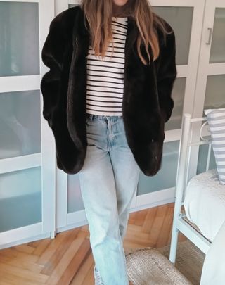 Chaquetón de Mutón Marrón