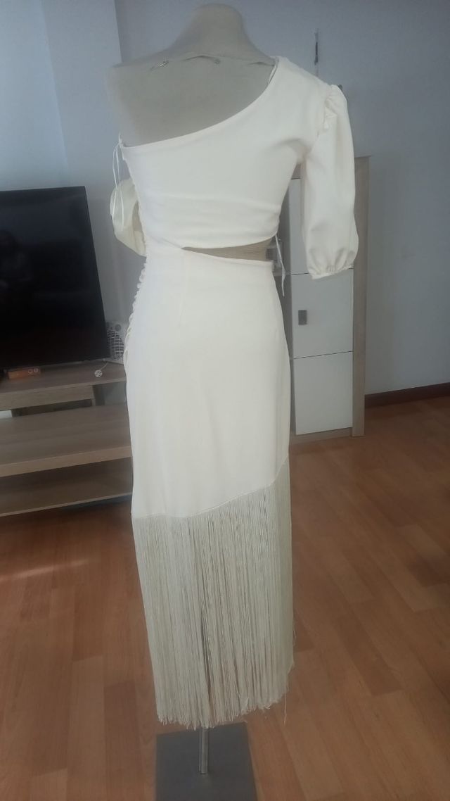 Vestido blanco boda gitana