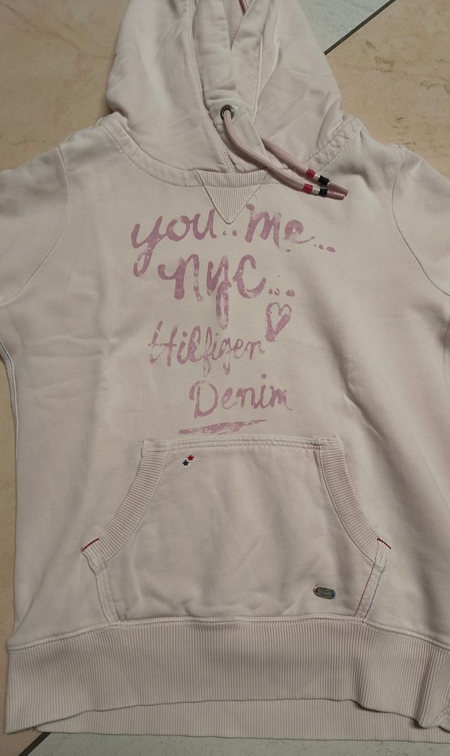 Felpa Tommy Hilfiger Donna Rosa Taglia S