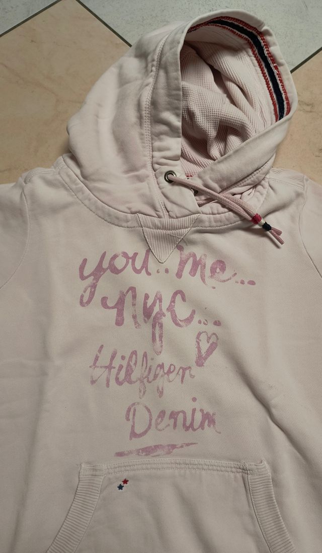 Felpa Tommy Hilfiger Donna Rosa Taglia S