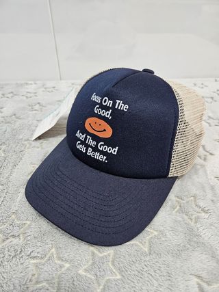 Gorra Element Azul y Beige
