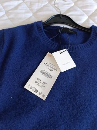 Jersey de lana Zara talla XL 