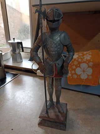 Muñeco Soldado Armadura Medieval