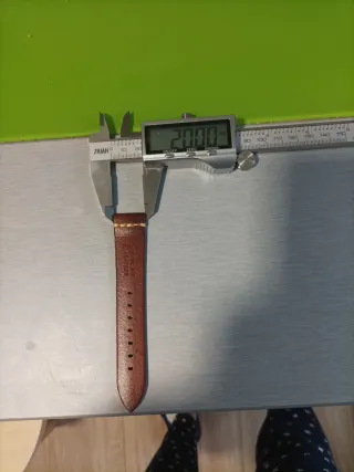 Correa reloj marrón claro