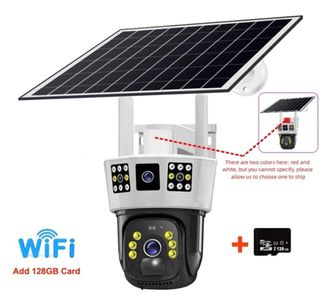 Cámara Vigilancia Solar 4G/Wifi Triple Pantalla