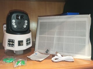 Cámara Vigilancia Solar 4G/Wifi Triple Pantalla