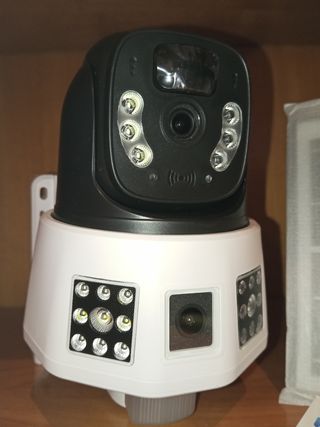 Cámara Vigilancia Solar 4G/Wifi Triple Pantalla