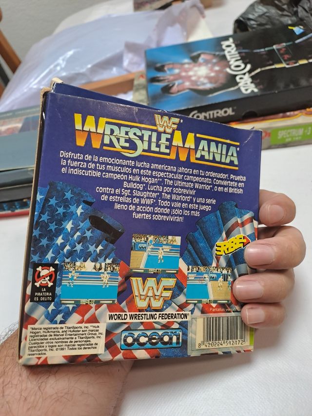 Juego Spectrum Ocean Wrestle Mania