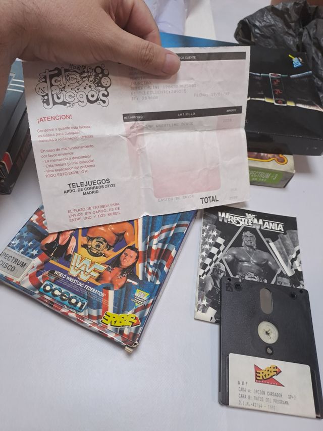 Juego Spectrum Ocean Wrestle Mania