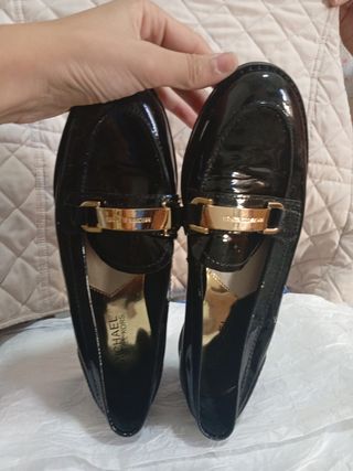 Mocasines Michael Kors Negros Talla 36