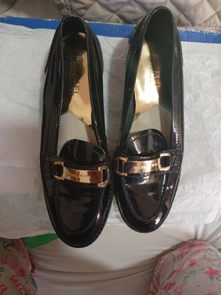 Mocasines Michael Kors Negros Talla 36