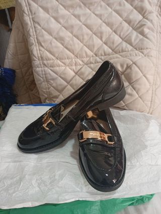 Mocasines Michael Kors Negros Talla 36