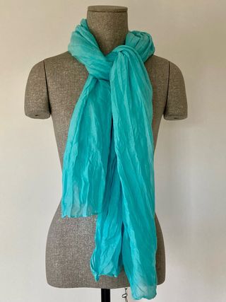 Fular Azul Turquesa