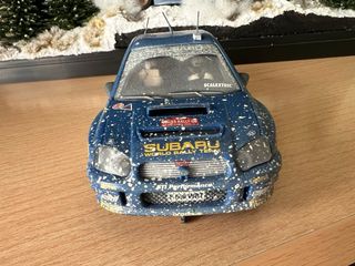 Scalextric Subaru Rally Diorama