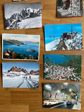 Lotto cartoline italiane: Montagne e Laghi