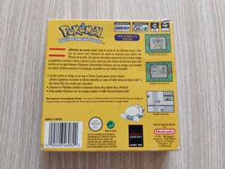 POKEMON AMARILLO ESPAÑOL NINTENDO GAME BOY