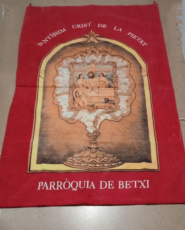 Estandarte religioso Santíssim Crist de la Pietat