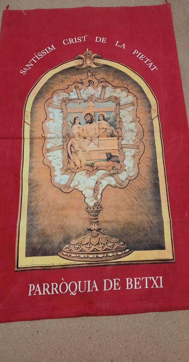 Estandarte religioso Santíssim Crist de la Pietat