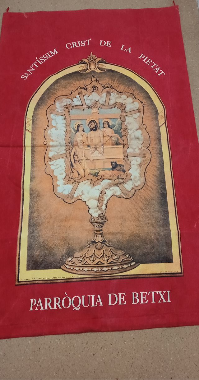 Estandarte religioso Santíssim Crist de la Pietat