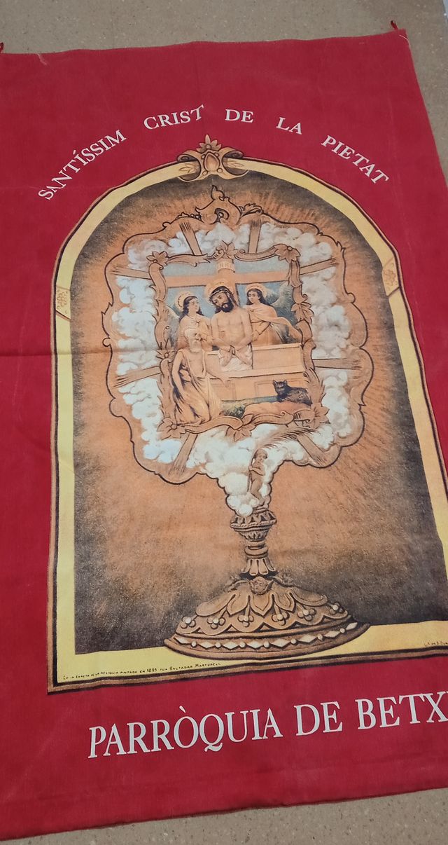 Estandarte religioso Santíssim Crist de la Pietat
