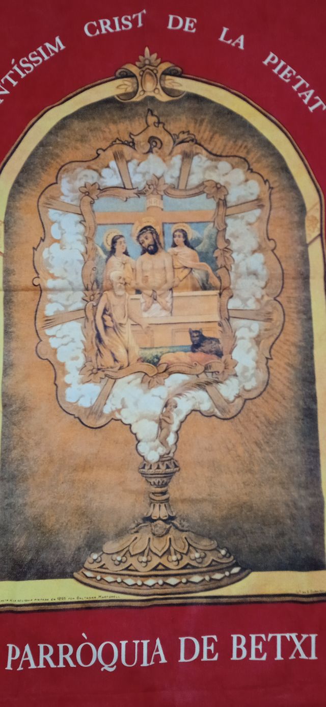 Estandarte religioso Santíssim Crist de la Pietat