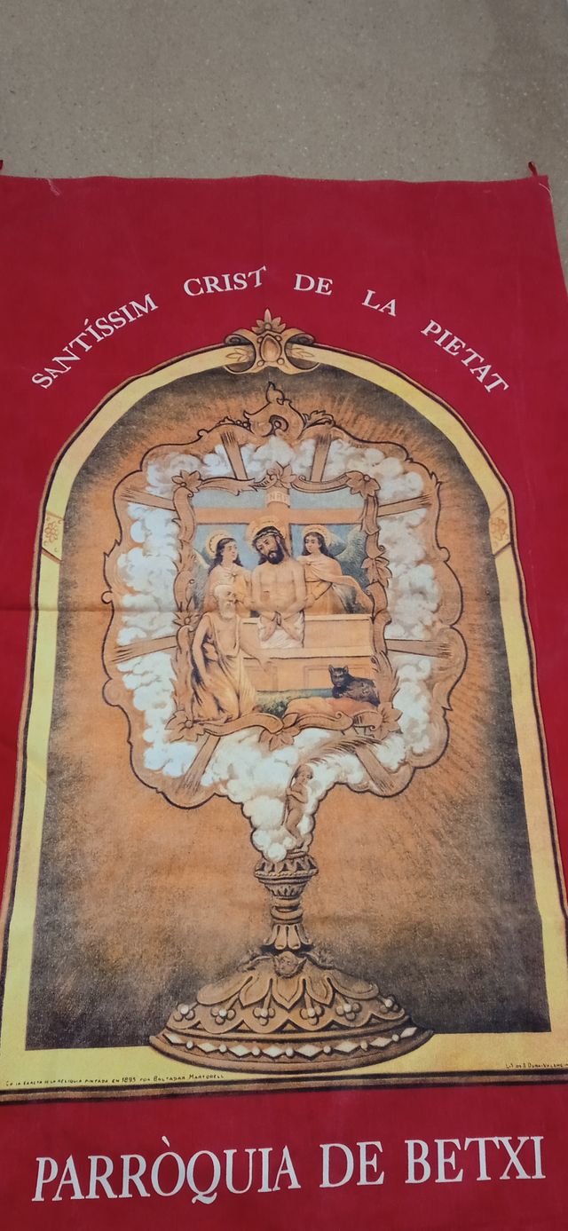 Estandarte religioso Santíssim Crist de la Pietat