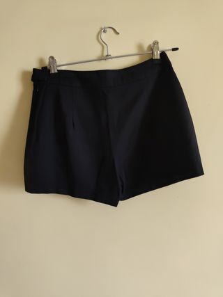 Falda pantalón negra
